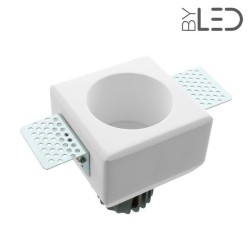 Spot encastrable en plâtre rond étroit STAFF PER06