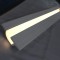 Profil linéaire en plâtre pour ruban LED – 1M STAFF