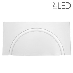 Profil arrondi demi cercle en plâtre pour ruban LED – STAFF