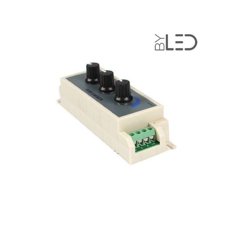 Variateur dimmer RGB rotatif