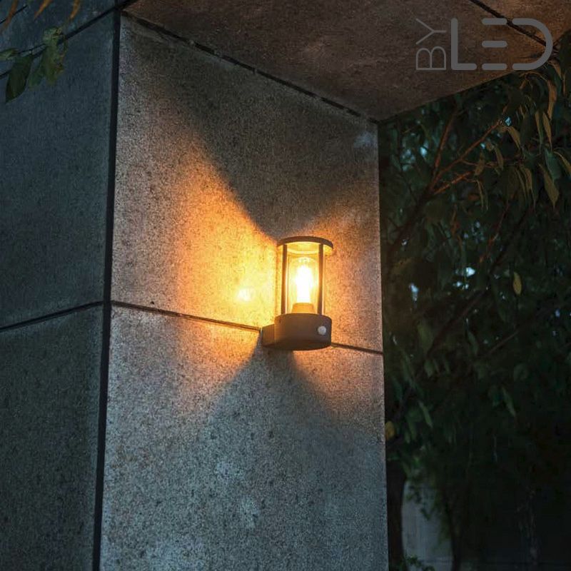 Applique LED murale Design E27 - Éclairage Jardin & extérieur - ®