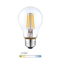 Ampoule LED à filament - Blanc Chaud – 6W - E27 - Dimmable - A60
