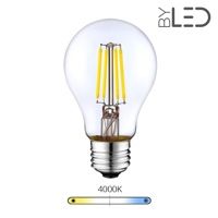 Ampoule LED à filament - Blanc Neutre – 6W - E27 - Dimmable