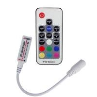 Contrôleur Mini + télécommande RGB radio – Jack / 4 pin