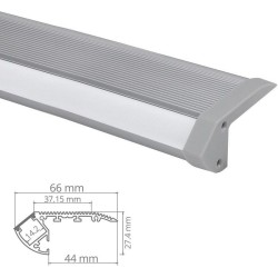 Profilé aluminium marches escaliers pour ruban LED - S02 - CRAFT