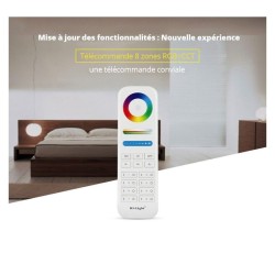 Télécommande tactile 8 zones RGB + CCT - MiBoxer FUT089