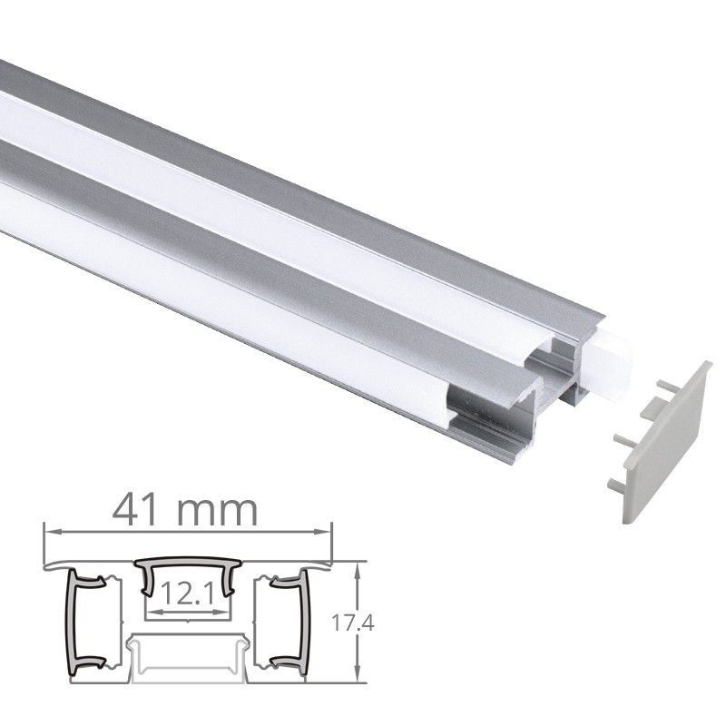 Profilé LED aluminium 3 Directions - CRAFT - M03