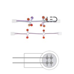 Connecteur Scotchlok 3M - 2 entrées - UY2  (4 pièces)
