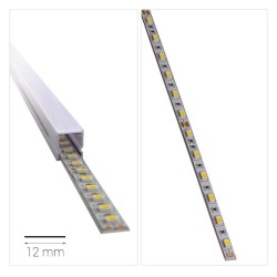 Profilé LED aluminium plat - P01 - CRAFT