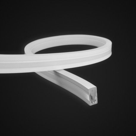 Tube néon flex large pour ruban LED - latéral – L1020