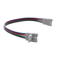 Connecteur ruban LED RGB 10 mm Click + câble 13 cm + click