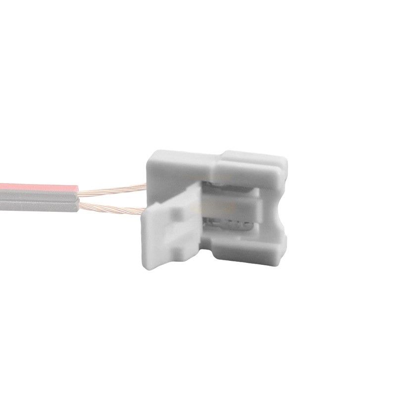Connecteur pour ruban LED sans soudure avec 1 click 8mm + câble