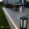 Profilé aluminium sol et mur pour ruban LED - CRAFT - F01