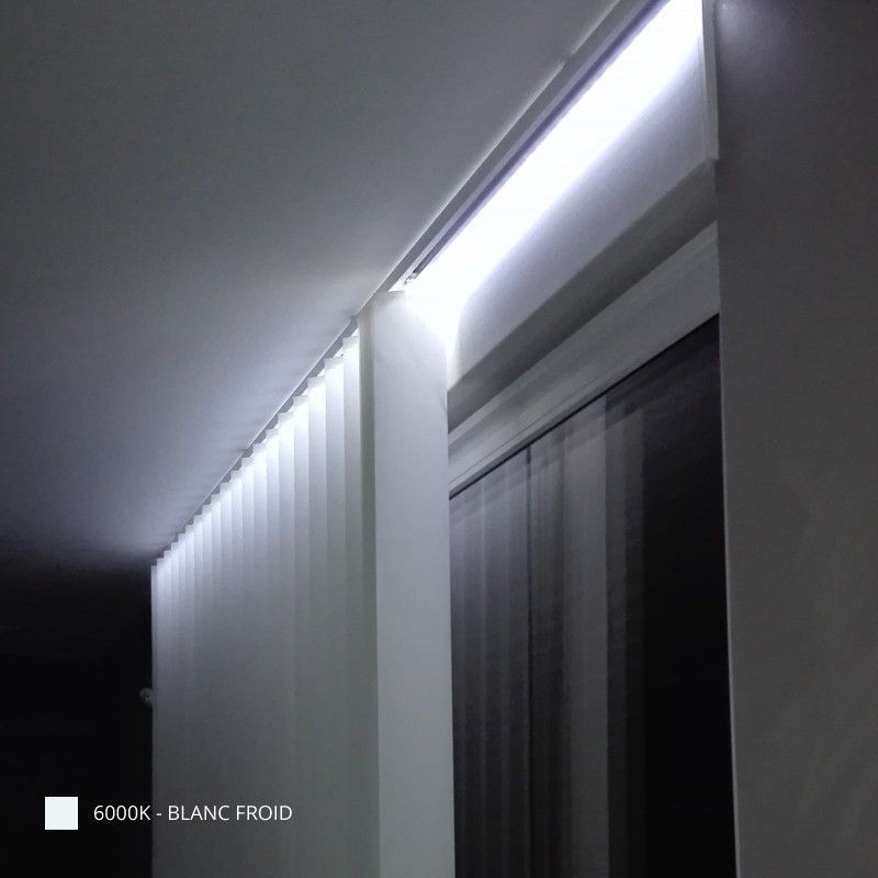 Profilé aluminium d'angle pour ruban LED par ByLED.fr