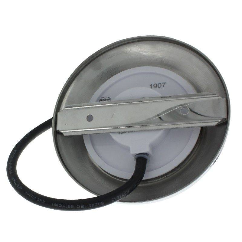 Projecteur piscine plat inox 150mm - RGB – 15W – 12VDC – IP68