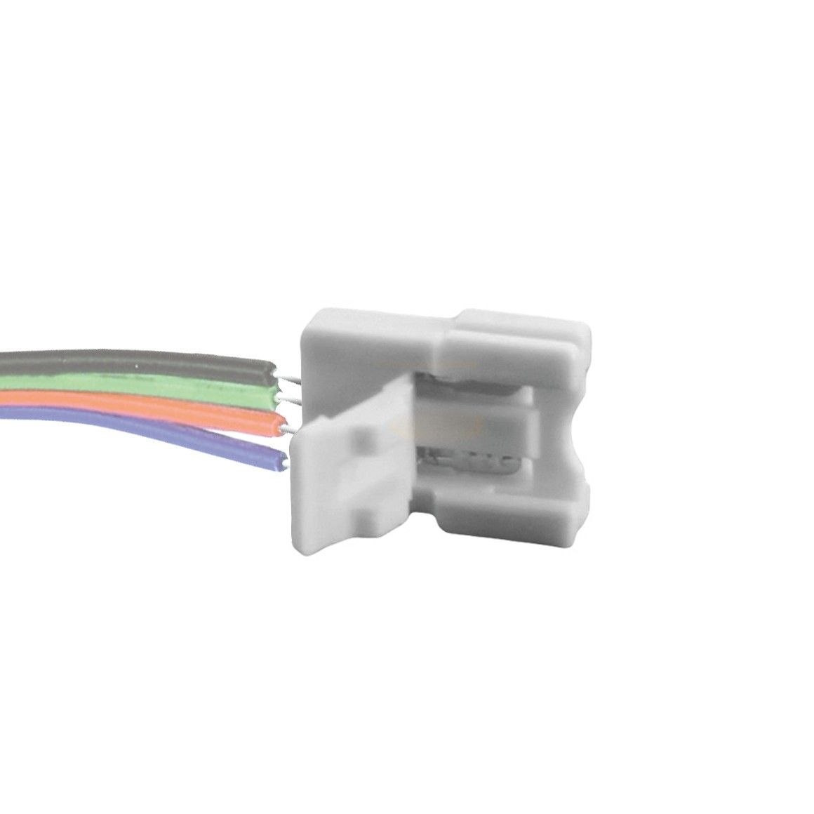 Ampoule électrique GENERIQUE Le kit de connecteur bande led pour 5050 10mm  4pin comprend 8 types raccord - blanc