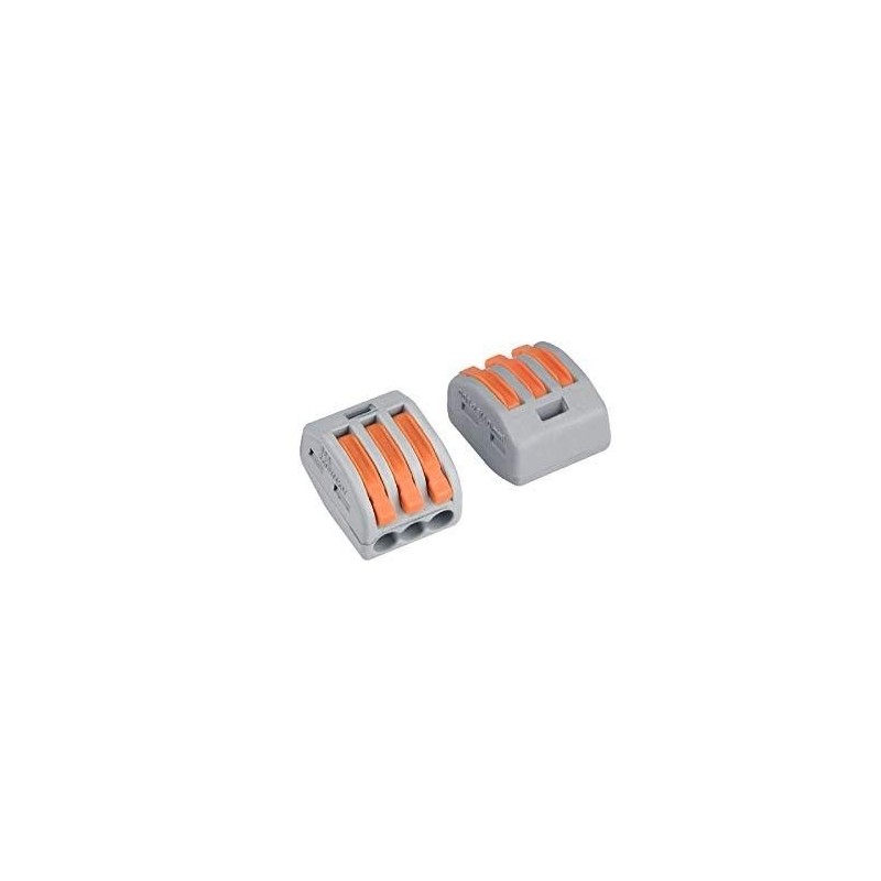Connecteur rapide à levier – 3 pôles