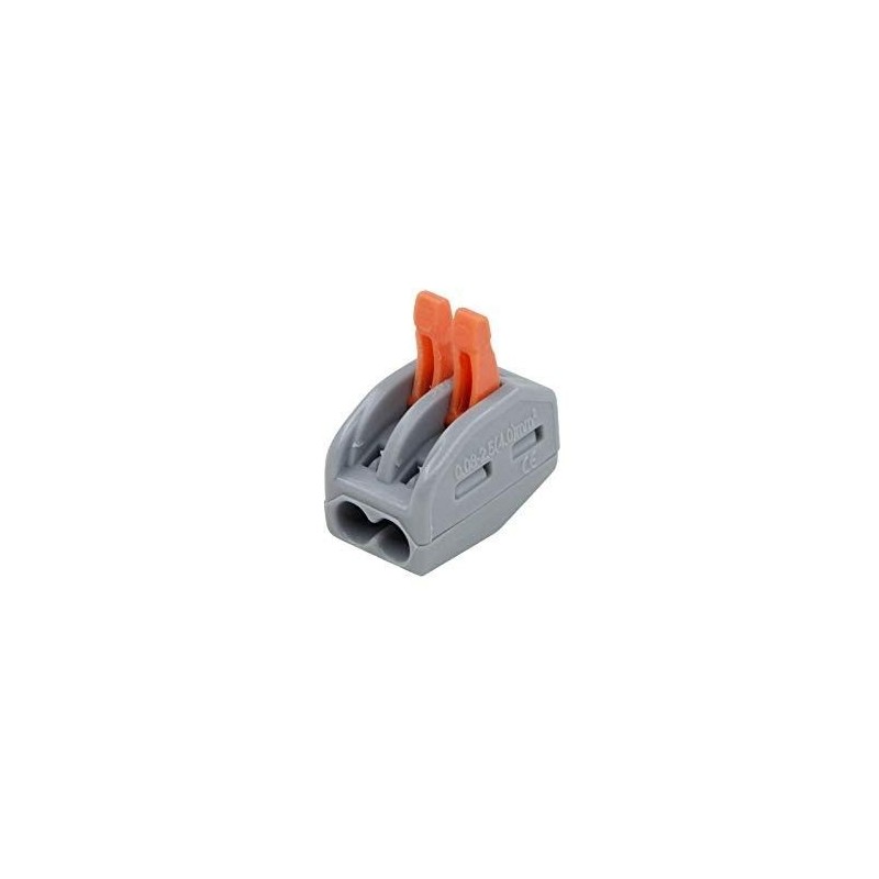 Connecteur rapide à levier – 2 pôles