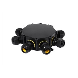 Boite de dérivation étanche à vis IP68 – 8 entrées - Axial