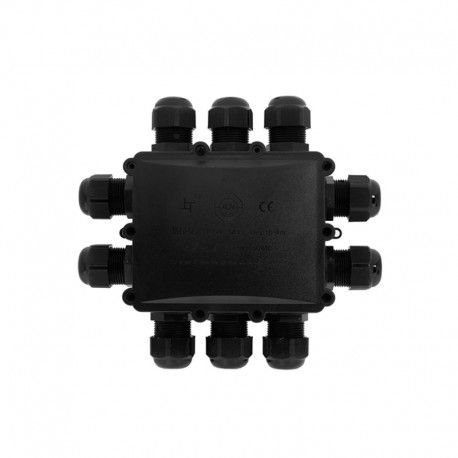 Boite de dérivation étanche IP68 – 6 entrées