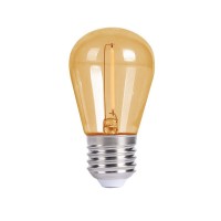 Ampoule LED à filament Mini S14 - E27 - 1W - 2 teintes