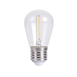 Ampoule LED à filament Mini S14 - E27 - 1W - 2 teintes