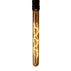 Ampoule LED à filament Spirale Longue T28 – E27 – 4W – Dimmable - 2 teintes