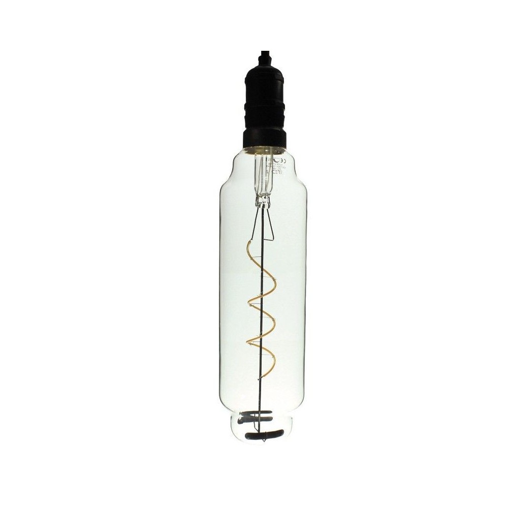 Ampoule LED à filament Spirale Cylindre - E27 - 4W - 2700K - Dimmable - TT80