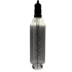 Ampoule LED à filament Spirale Cylindre Smoky - E27 - 4W - 2200K - Dimmable - TT80