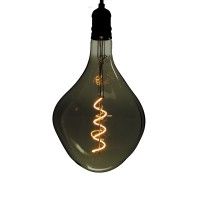 Ampoule LED filament Spirale cabot Smoky - E27 - 4W - 2200K - Dimmable - PS165