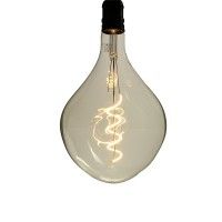 Ampoule LED filament Spirale cabot Blanc chaud - E27 - 4W - 2700K - Dimmable - PS165