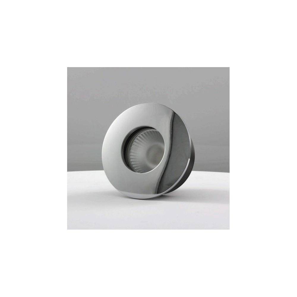 Spot encastrable collerette ronde convex SPLIT - Chrome