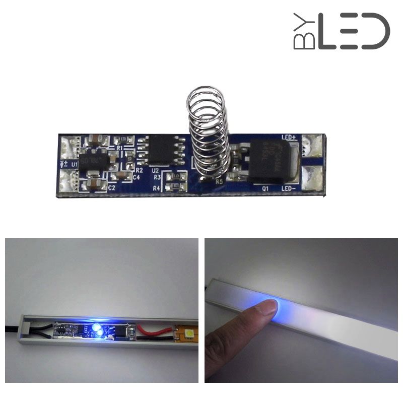 Interrupteur / variateur tactile pour profilé ruban LED - ®