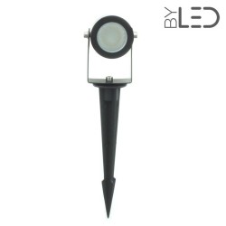 Spot LED à piquer - 5W - 12V, 24V ou 230V - Noir - SPIKE 5