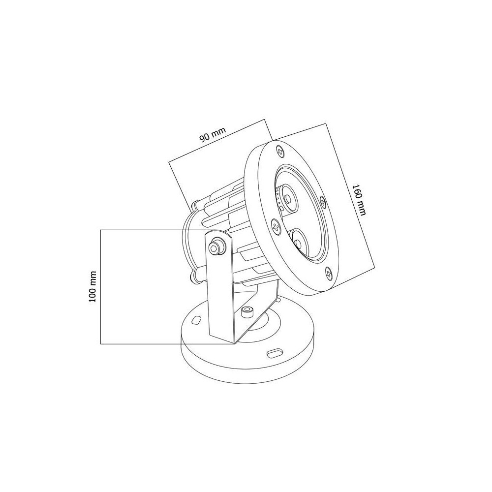 Spot LED à piquer 12W - Spike 12 - Blanc(s)