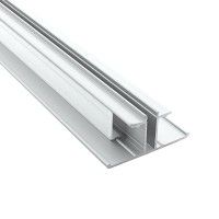 Profilé aluminium corniche 2 directions pour ruban LED - Diffuseur givré - M04 - CRAFT