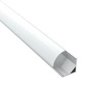 Profilé aluminium d'angle pour ruban LED par ByLED.fr