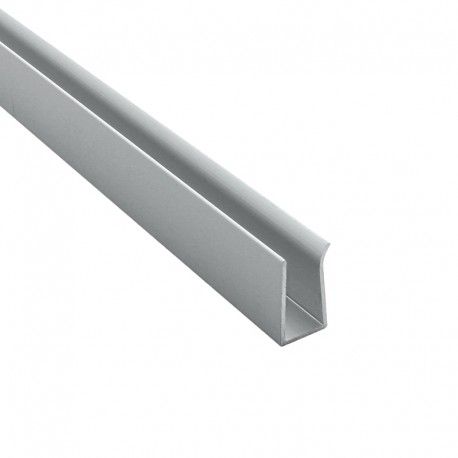 Profilé aluminium étagères en verre 8 mm pour ruban LED - CRAFT - V03