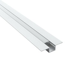 Profilé aluminium encastrable cache-joint pour ruban LED - Diffuseur givré - E09 - CRAFT