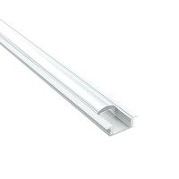 Profilé LED aluminium encastrable à diffuseur focalisé - CRAFT - E07