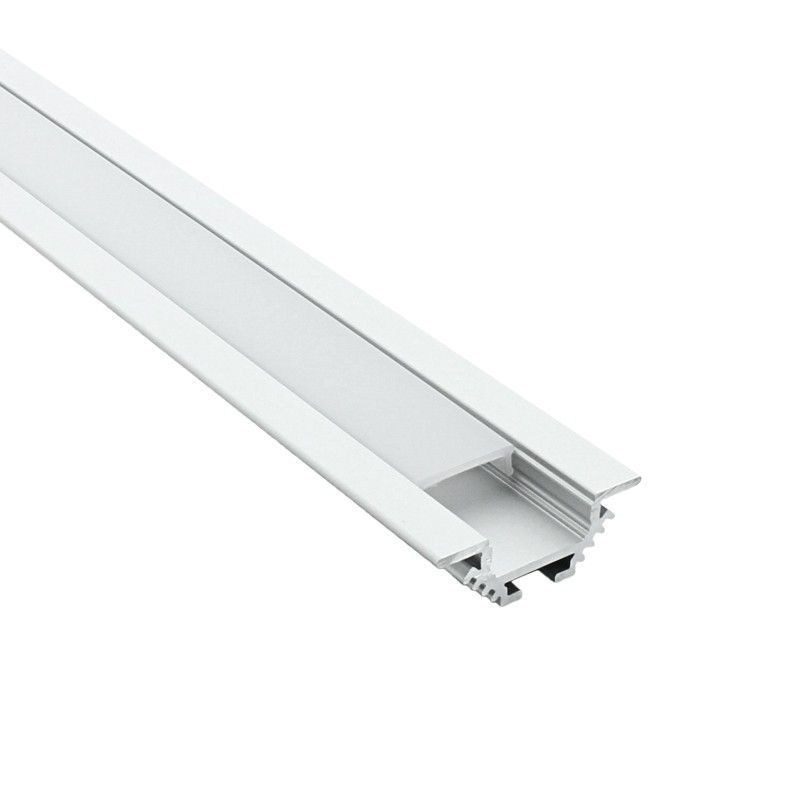 Profilé LED aluminium encastrable d'angle - CRAFT - E11