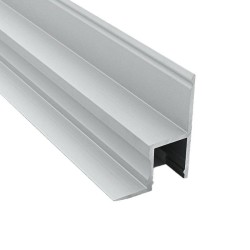 Profilé aluminium cornière plafond et mur pour ruban LED - Diffuseur givré - B01 - CRAFT