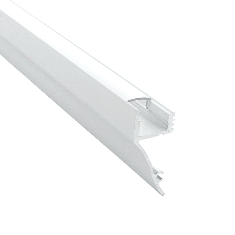 Profil de corniche lumineuse décorative 118cm pour un éclairage LED  indirect