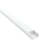 Profilé aluminium blanc plat pour ruban LED - C01 - CRAFT