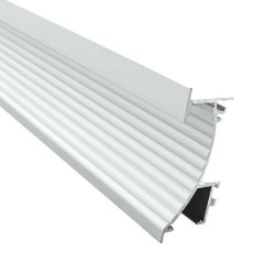 Profilé aluminium encastré mural pour ruban LED - Diffuseur givré - M02 - CRAFT