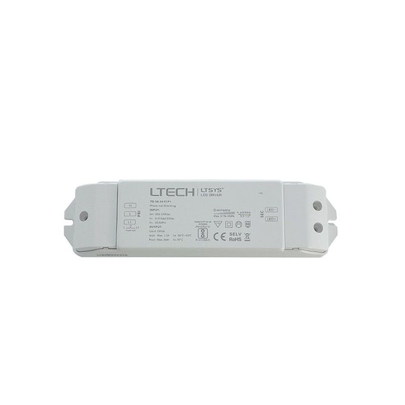 Transformateur dimmable pour ruban LED 24V (de 36 à 150 Watts) - ®