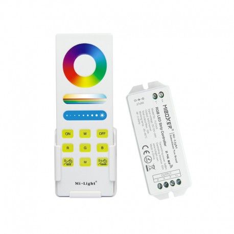 Kit télécommande RGB + Blanc - radio
