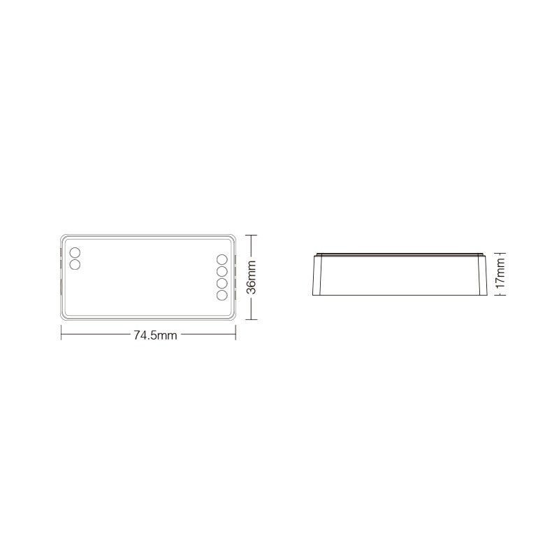 Contrôleur 4 zones Dimmer 2.4GHz - Milight