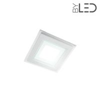 Spot LED en verre 6W - Glass 6 Carré