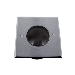 Spot LED encastré de sol carré sans GU10 - 230V - TERRA GU10